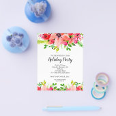 Budget Kerstmis - Vakantie uitnodiging Flyer (Enkel)