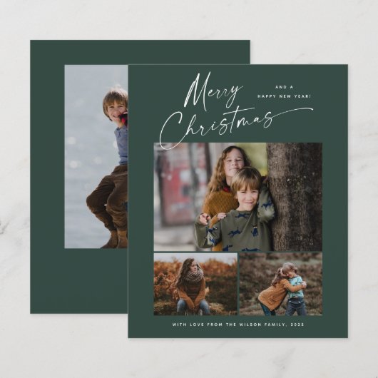 Budget kerstscript 3 Foto (Voorkant / Achterkant)