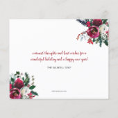 Budget kerstsleutel - Verbonden vakantiekaarten (Achterkant)