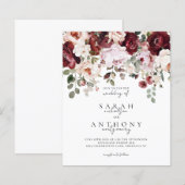 BUDGET Kerswijn & Blush Romantische Bloemige Bruil (Voorkant / Achterkant)