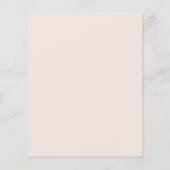 Budget Klassiek Monogram Huwelijk Save The Date (Achterkant)