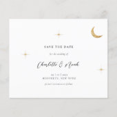 BUDGET Klassieke Hemelse Gouden Maan Sterren Bruil (Voorkant)