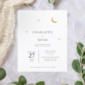 BUDGET Klassieke Hemelse Gouden Maan Sterren Bruil