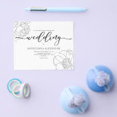 Budget/Klassieke/trouwuitnodiging. Flyer (Enkel)