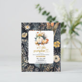 Budget Kleine pompoen herfst baby shower (Staand voorkant)