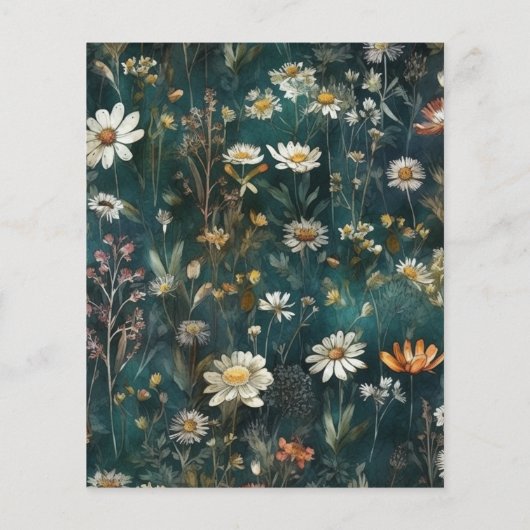 Budget Kleine pompoen herfst baby shower Flyer (Achterkant)