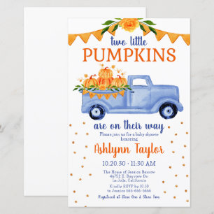 Budget Kleine Pompoen Tweeling Jongens Baby Shower