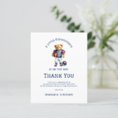 Budget Kleine Quarterback Op Komst Baby Shower (Staand voorkant)
