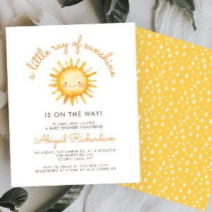 Budget Kleine Straal Zonneschijn Baby Shower