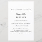 Budget Kleur Glow - G & White Afstuderen 6 Foto ME (Achterkant)