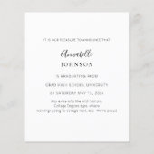 Budget Kleur Glow - Gold & White 2 Afstuderen 6 Fo (Achterkant)