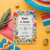 Budget Kleurrijke Mexicaanse Floral Fiesta bruilof