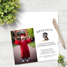 Budget Kleuterschool Afstudeerder Invitation Scruf