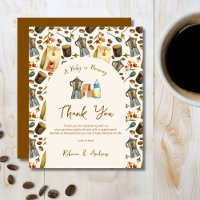 Budget Koffie Baby Brouwsel Baby Shower Bedankt