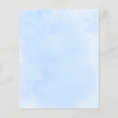 Budget konijnenballonnen Blue Boy Baby shower (Achterkant)