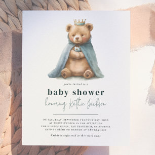 Budget Koninklijke Teddybeer Prins Jongens Baby Bo