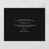 Budget Koppel 2 Foto's Save the Date Aankondiging (Achterkant)