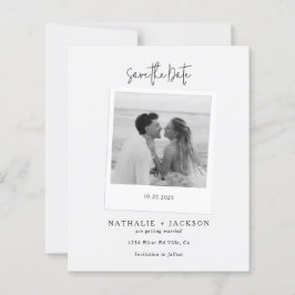BUDGET Koppel Fotokaart Huwelijk Save the Date