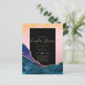 BUDGET Koppels BRIDAL SHOWER - AGATE Goud (Staand voorkant)