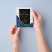 BUDGET Koppels BRIDAL SHOWER - AGATE Goud Flyer (Hand)