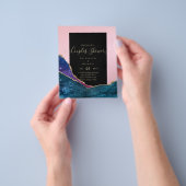 BUDGET Koppels BRIDAL SHOWER - AGATE Goud Flyer (Hand)