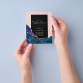 BUDGET Koppels BRIDAL SHOWER - AGATE Goud Flyer (Hand)