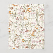 Budget Koppels Douche Wildflower Baby in Bloom (Achterkant)