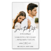 Budget Korting Save the Date Magneten 25 voor $10. (Voorkant Verticaal)