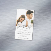 Budget Korting Save the Date Magneten 25 voor $10. (Voorbeeld)