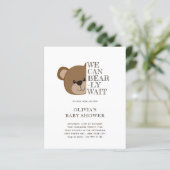 Budget kunnen we nauwelijks afwachten | Teddy Bear (Staand voorkant)