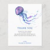 Budget kwallen Baby shower Dank u wel (Voorkant)