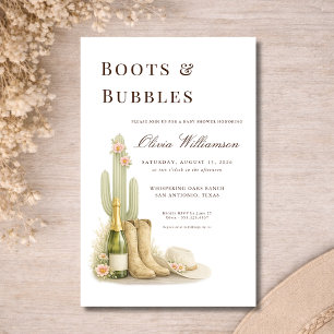 Budget Laarzen & Bubbelende Westerse Cowboy Baby B Flyer