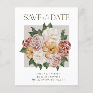 Budget Landelijke Bloemboeket Elegante Save The Da