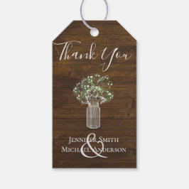 Budget Landelijke Gipsyflower Steenhouwerspot Trou Cadeaulabel