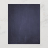 Budget landelijke marine roze bloemen bruiloft uit (Achterkant)