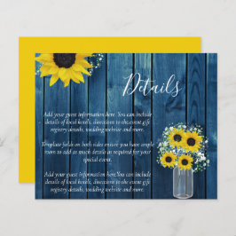 BUDGET Landelijke Zonnebloem Bruiloft Details Bijl