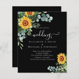 BUDGET Landelijke Zonnebloemen Eucalyptus Bladeren