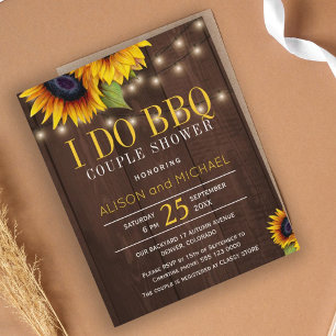 Budget landelijke zonnebloemen ik doe bbq koppel b