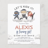 Budget Laten we het schoppen Ninja Martial Arts Ve (Voorkant)