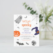 Budget Laten we Spooky Halloween Fun Verjaardag (Staand voorkant)