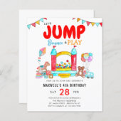 Budget Laten we springen Trampoline Park Verjaarda (Voorkant / Achterkant)