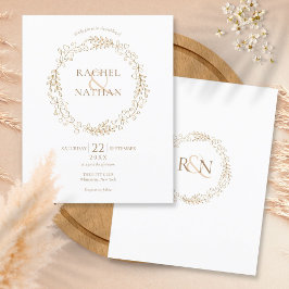 Budget Laurel Garland Trouw Uitnodiging