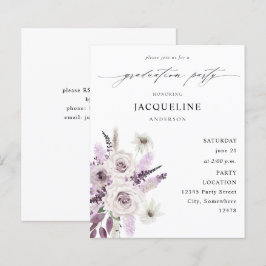 Budget Lavender Paarse Floral Gradual Party
