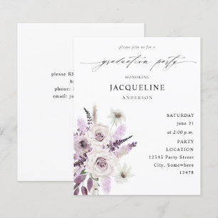 Budget Lavender Paarse Floral Gradual Party