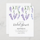 Budget Lavender Wildflower Vrijgezellenfeest (Voorkant / Achterkant)