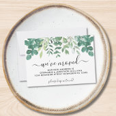 Budget Leaves We hebben de Kaart van de Aankondigi Notitiekaartje