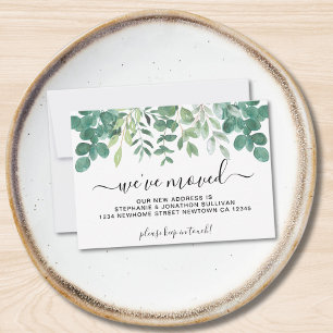 Budget Leaves We hebben de Kaart van de Aankondigi Notitiekaartje