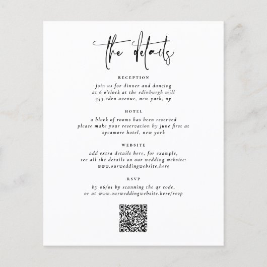 Budget legant All-in-One QR Code 3 (Achterkant)