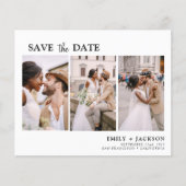 Budget legant Save the Date 3 Photo Flyer (Voorkant)