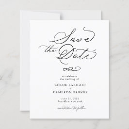 BUDGET legant Traditional Calligraphy Wedding